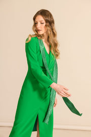 Caroline Kilkenny Millie Dress Green