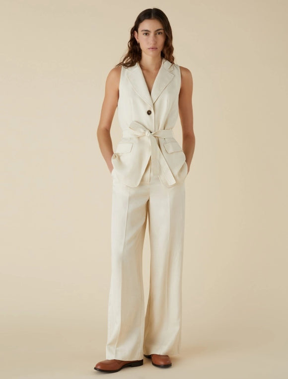 Emme Badesse 1 Trousers Cream
