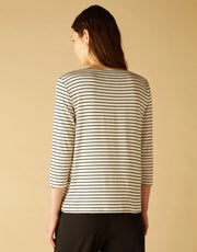 Emme Scalo Striped Tee Midnight Blue