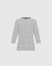 Emme Scalo Striped Tee Midnight Blue