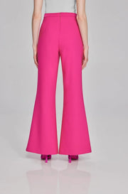 2-PC Crepe Knit Suit Hot Pink