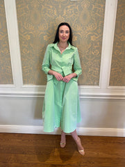 Amanda Dress Lime Green