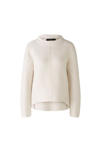 Oui Knitted Jumper Offwhite