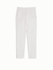 Didone Cotton Trouser Offwhite