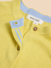 White Stuff Lulu Knit Cardi Bright Yellow