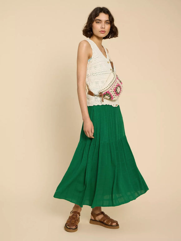 Phoebe Maxi Skirt Bright Green