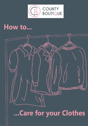 Care for your clothes like your best friends!