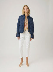 Covered Kelly Jacket Dark Sapphire