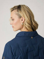 Covered Kelly Jacket Dark Sapphire