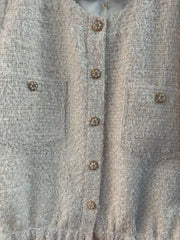 Dream Catcher Clara Boucle Jacket Off-white