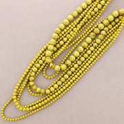 Multistrand Necklace Resin Beads