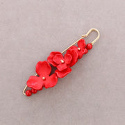 Brooch Pin Beads Flower Resin