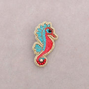 Seahorse Sequin Brooch