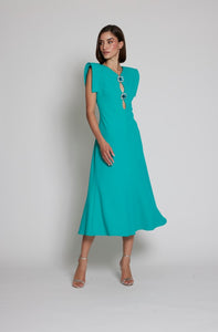 Moskada Isis Dress Turquoise