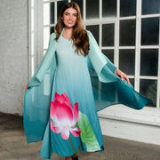 Alquema 2-Piece Dress & Coat Lotus