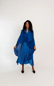 Alquema 2-Piece Dress & Coat Royal Blue
