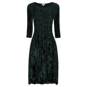 Alquema 3/4 Smash Dress Metallic Forest
