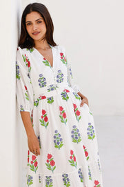 Aspiga Jyoti Dress Bud Flower Print
