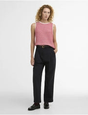 Barbour Amanda Knit Vest Poppy Red