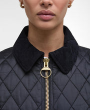 Barbour Fitted Beadnell Quilted Jacket Black