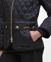 Barbour Fitted Beadnell Quilted Jacket Black