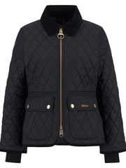 Barbour Fitted Beadnell Quilted Jacket Black