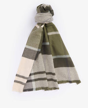 Barbour Blair Tartan Scarf Ancient Loden