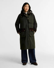 Barbour Checked Kirklees Wax Jacket