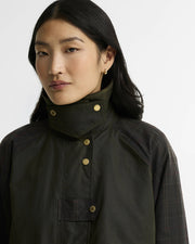 Barbour Checked Kirklees Wax Jacket