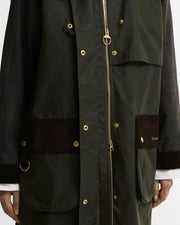 Barbour Checked Kirklees Wax Jacket