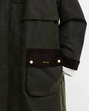 Barbour Checked Kirklees Wax Jacket