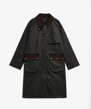 Barbour Checked Kirklees Wax Jacket