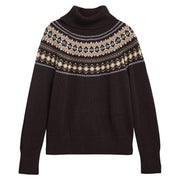Barbour Darwen Knit Jumper Seal Brown