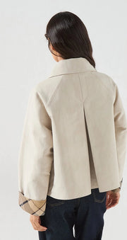 Barbour Delilah Showerproof Jacket Cream
