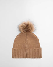 Barbour Dover Beanie & Hailes Scarf Gift Set Hessian Tartan