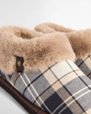 Barbour Eloise Tartan Bootie Slippers