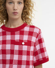 Barbour Esther Knit Jumper Check Multi