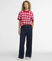 Barbour Esther Knit Jumper Check Multi