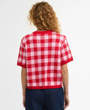 Barbour Esther Knit Jumper Check Multi