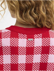 Barbour Esther Knit Jumper Check Multi