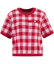 Barbour Esther Knit Jumper Check Multi