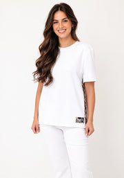 Barbour Fawne T-Shirt White