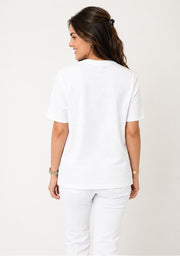 Barbour Fawne T-Shirt White