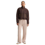 Barbour Gea Fleece Jacket Truffle