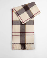 Barbour Harriet Tartan Scarf Light Muted Tartan
