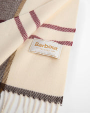 Barbour Harriet Tartan Scarf Light Muted Tartan