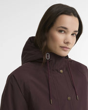 Barbour Hester Waterproof Jacket Wine