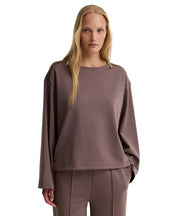 Barbour Kenna Sweatshirt Truffle