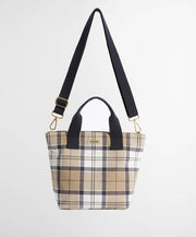 Barbour Maisy Tartan Tote Bag Rosewood Tartan