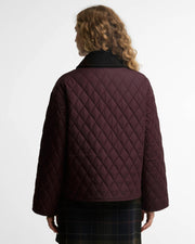 Barbour Moira Quilted Jacket Wine